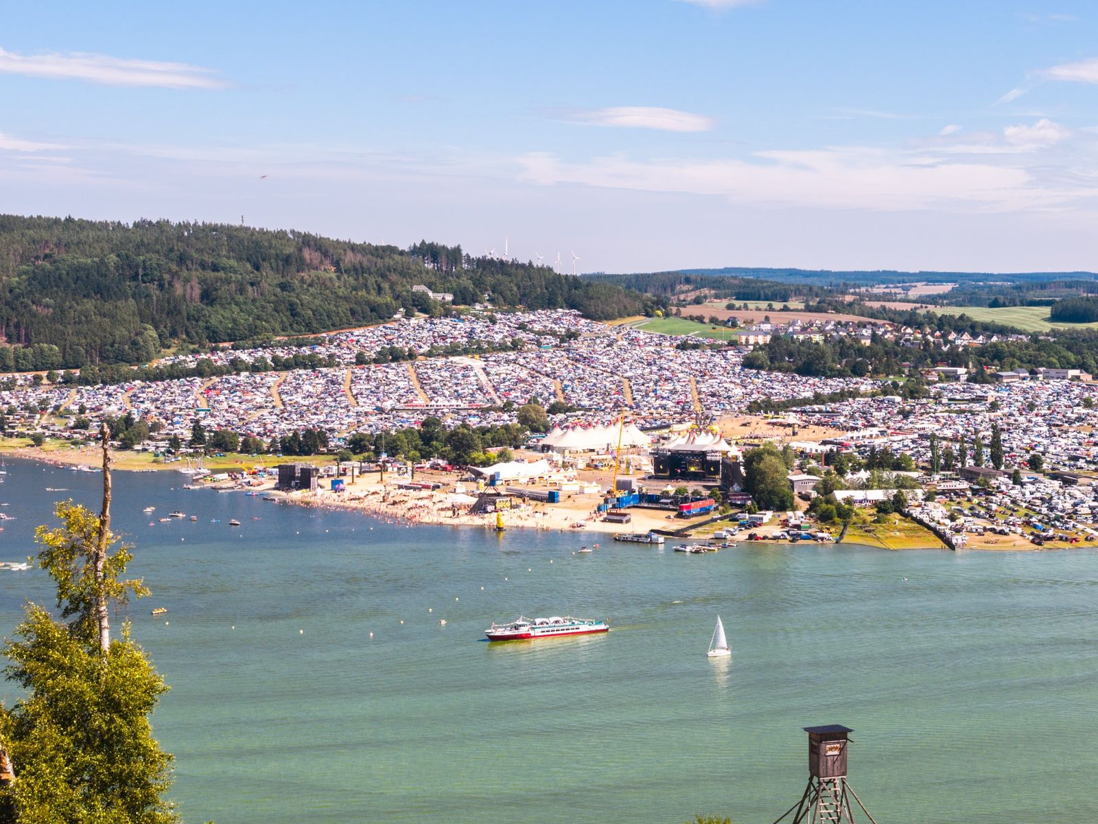 5 Tage Camping am Auto